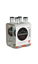 image of Scapegrace Gin N Tonic 4pk Bottles 250ml