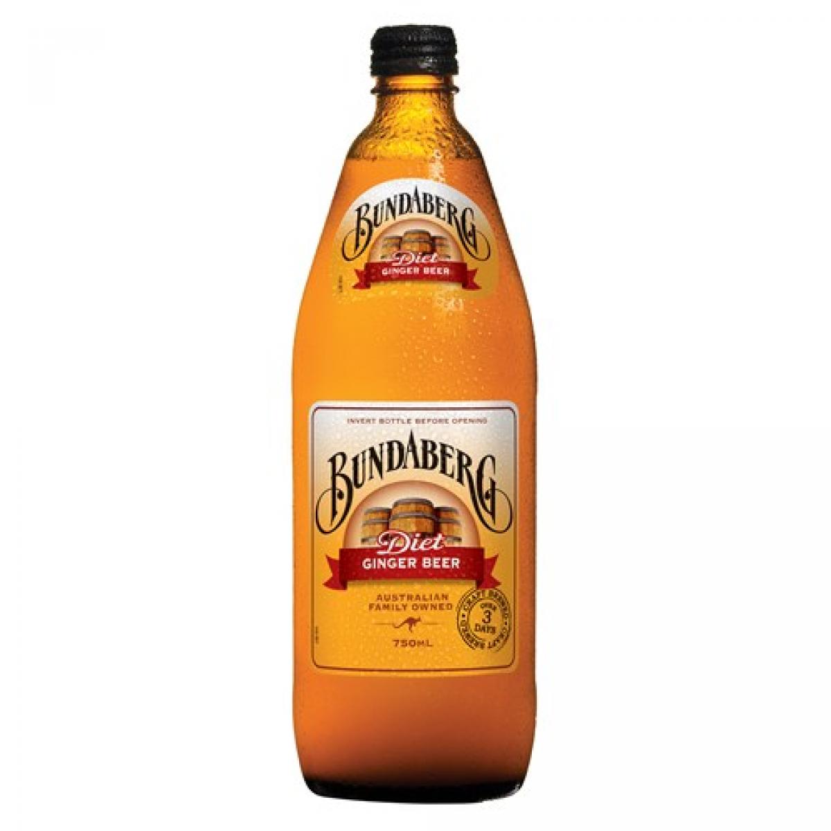 Bundaberg Diet Ginger Beer 750ml Btl Counties Inn Liquor 7819