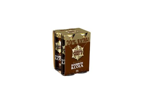 product image for Codys & Cola 7% 4 Pack Cans 300ml