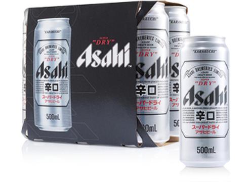 product image for Asahi Super Dry Cans 500mL 6 Pack