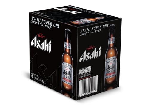 product image for Asahi Super Dry Draft 12 Pack Bottles 330ml