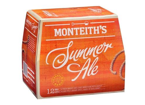 product image for Monteiths Summer Ale 12 PK BTL 330Ml