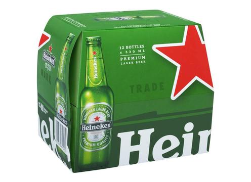 product image for Heineken 5% 12PK BTL 330ML
