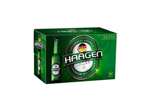 product image for Haagen Lager 24pk Btls 330ml