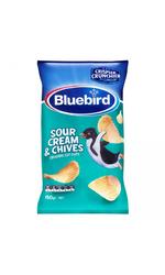 image of Bluebird Originals Sour Cream & Chives 150g