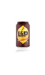 image of L & P Soft Drink Lemon & Paeroa 355ml can