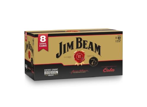 product image for Jim Beam 7% Gold 8 Pk Can