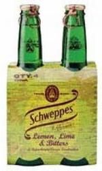 image of Schweppes Lemon Lime & Bitters 4 Pack 330ml