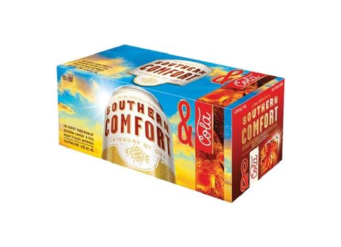 product image for Southern Comfort n Cola 10pk Cans 375ml