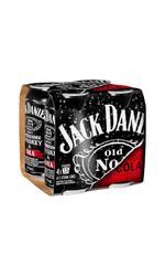 image of Jack Daniels & Cola 4pk Cans 330ml