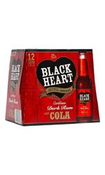 image of Black Heart & Cola 5% 12pk Btls 330ml