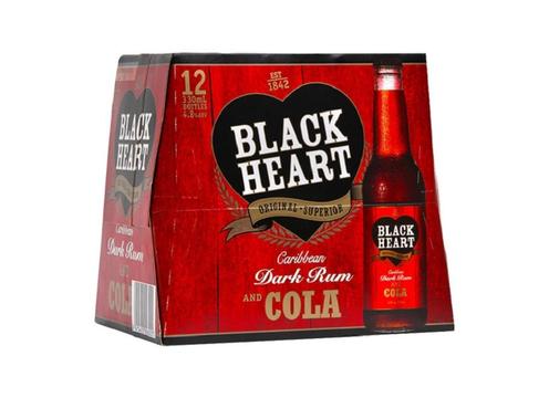 product image for Black Heart & Cola 5% 12pk Btls 330ml