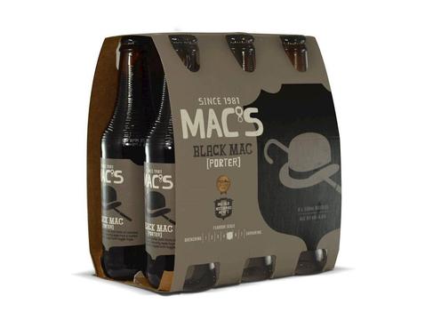 product image for Macs Black Mac Porter 6 pack Bottles 330ml
