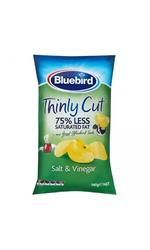 image of Bluebird Thin Cut Salt & Vinegar 140g