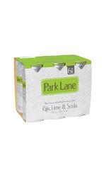 image of Park Lane Gin Lime Soda 7% 6 Pack Cans 250ml