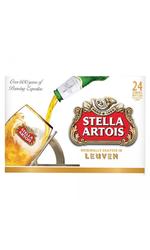 image of Stella Artois Lager 330ml Bottles 24pk