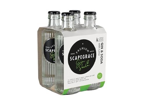 product image for Scapegrace Gin N Soda 4pk Bottles 250ml