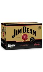 image of Jim Beam Gold & Cola 7% 6 Pack Cans 330ml