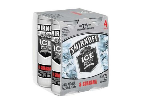 product image for SmirnOff 7% Vodka n Guarana 4pk Cans 250ml