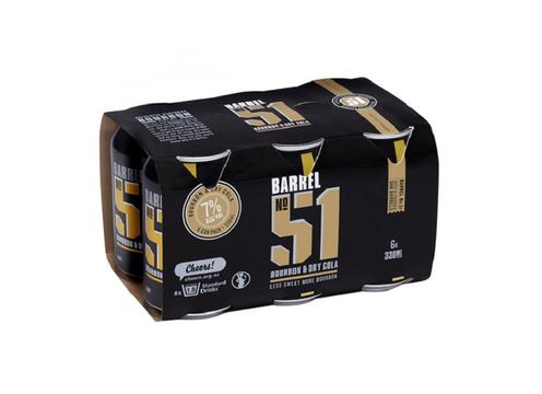 product image for Barrel No 51 7% 6pk Cans 330ml