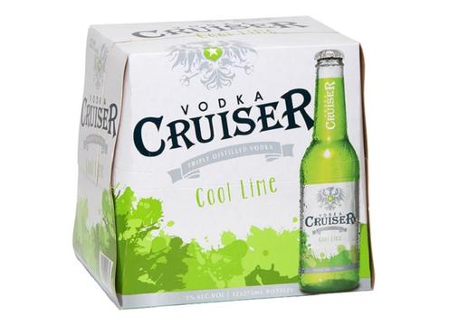 product image for Cruiser 5% Cool Lime 12pk Btls 275ml