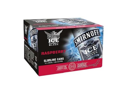 product image for SmirnOff 7% Raspberry 12pk Cans 250ml