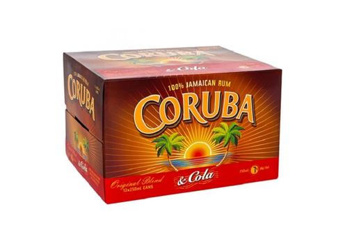 product image for Coruba & Cola 7% 12pk Cans 250 ml