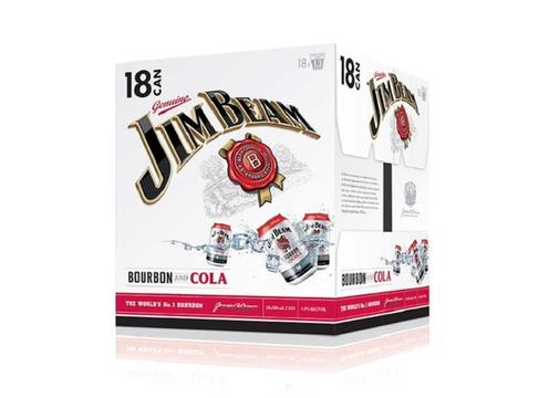 product image for Jim Beam Dry 18pk Cans 330ml