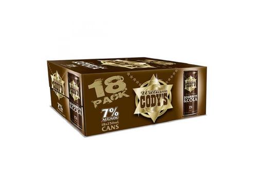 product image for Codys 7% 18pk Cans 250ml