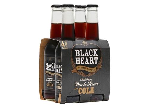 product image for Black Heart & Cola 7% 4pk btls 330ml