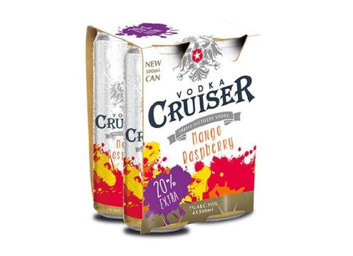 product image for Cruiser 7% Mango Raspberry 4pk Cans 300ml